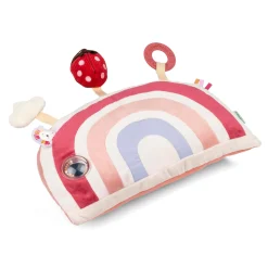 Lilliputiens                    Coussin d'activités Lena    Rose
