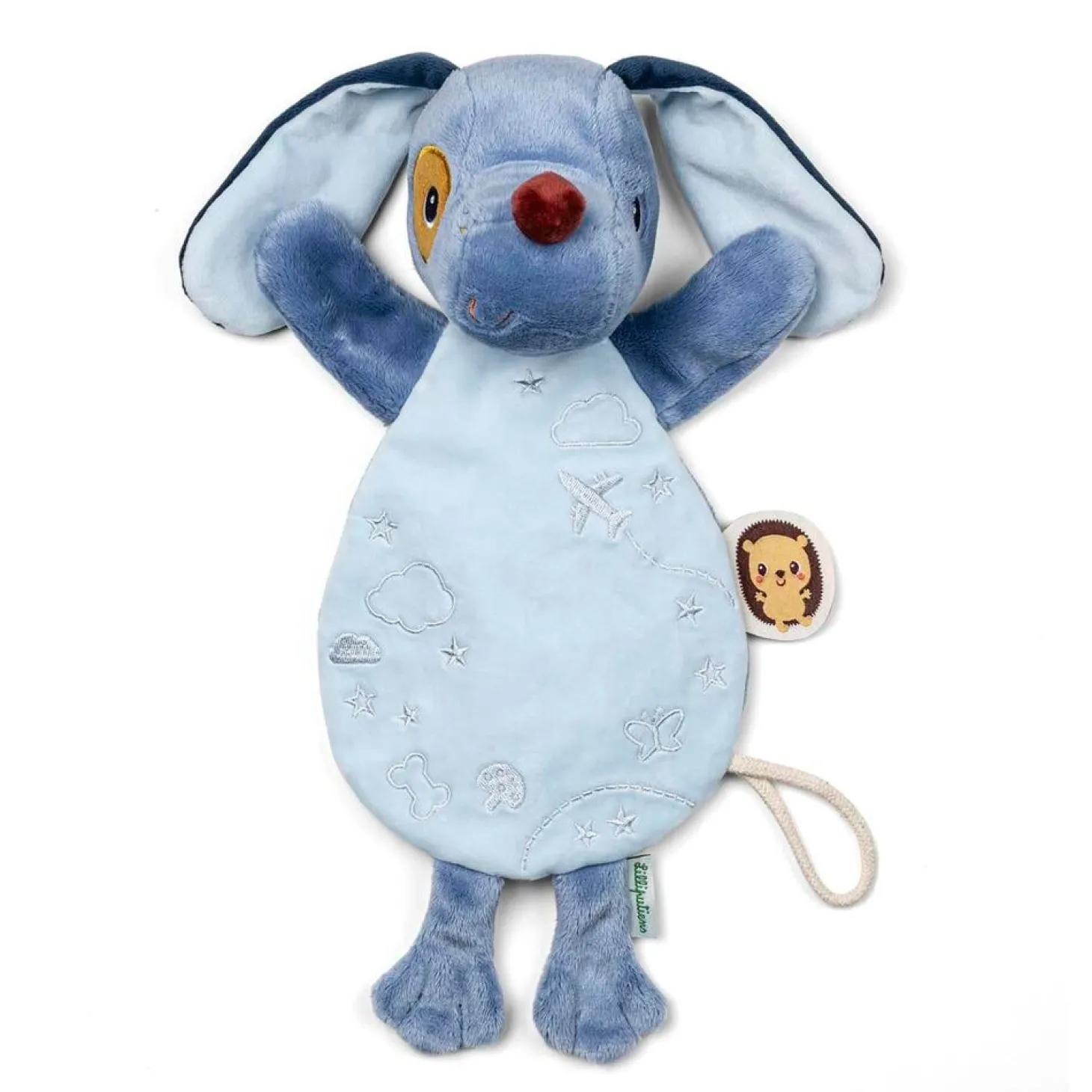 Lilliputiens Doudou Phosphorescent Jules Bleu