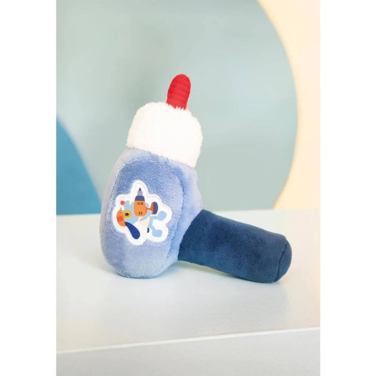 Lilliputiens Hochet Foreuse Bleu