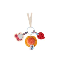 Lilliputiens Jouet jack trousseau de clef safari Multicolore