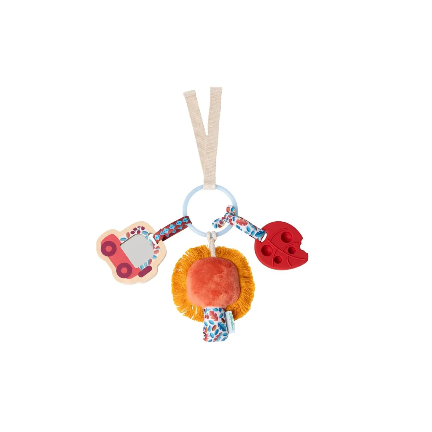 Lilliputiens Jouet jack trousseau de clef safari Multicolore