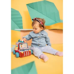 Lilliputiens Jouet jack voiture d'activites safari Multicolore