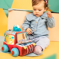 Lilliputiens Jouet jack voiture d'activites safari Multicolore
