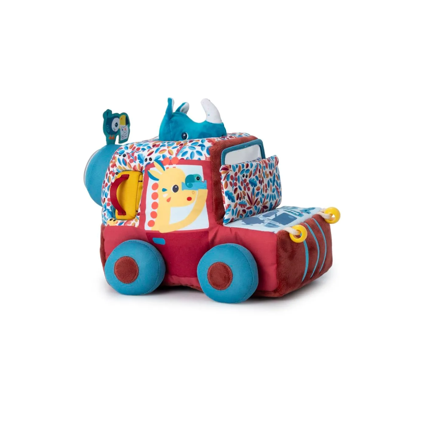 Lilliputiens Jouet jack voiture d'activites safari Multicolore