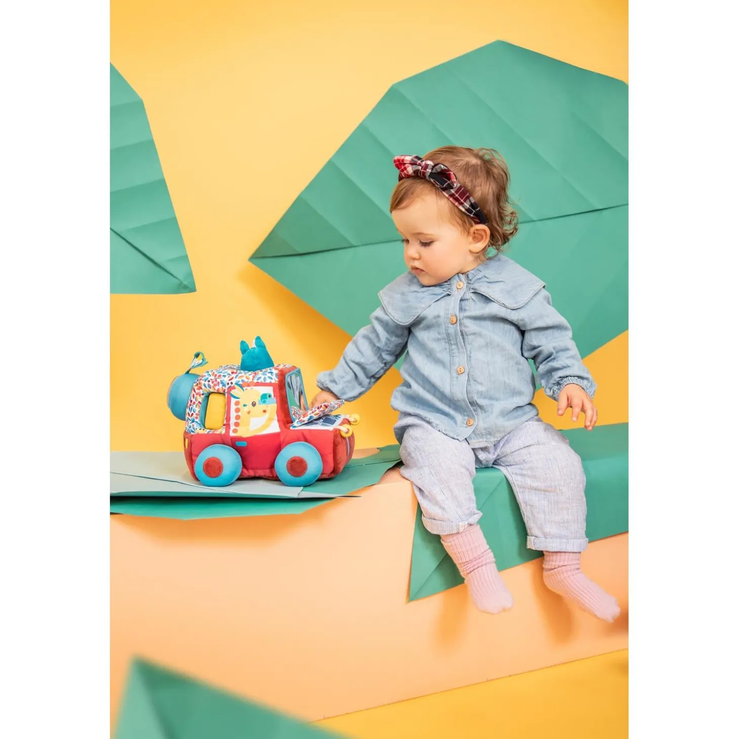Lilliputiens Jouet jack voiture d'activites safari Multicolore