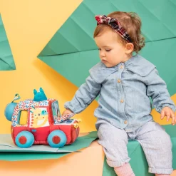 Lilliputiens Jouet jack voiture d'activites safari Multicolore