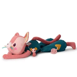 Lilliputiens Jouet jeanne grand chat d'activités Rose/Bleu