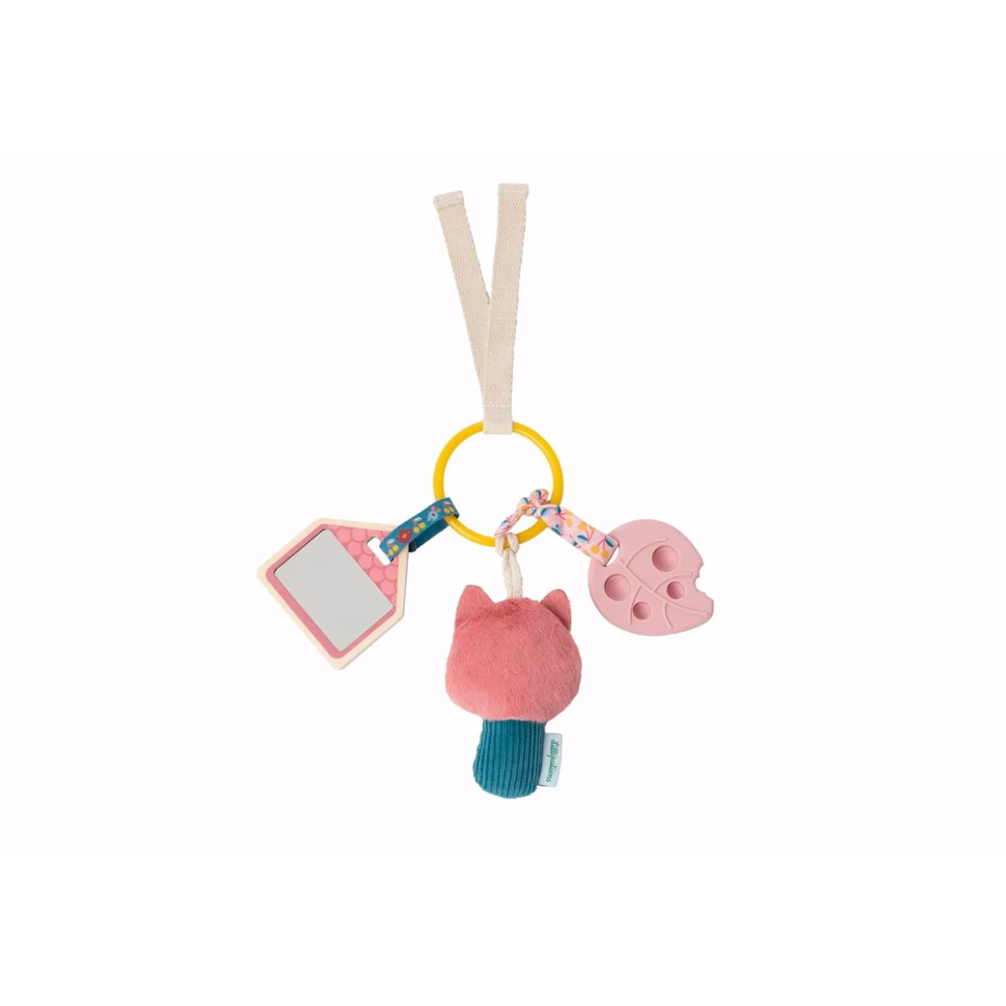 Lilliputiens Jouet jeanne trousseau de clef jardin Multicolore