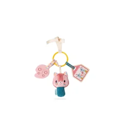 Lilliputiens Jouet jeanne trousseau de clef jardin Multicolore