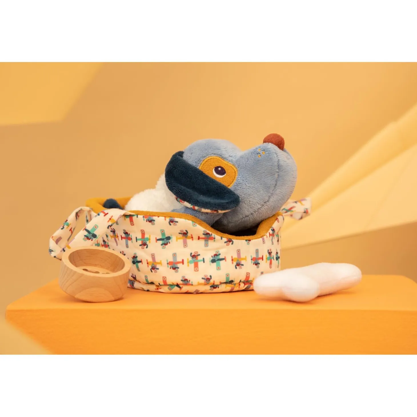 Lilliputiens Jouet jules panier de chien Multicolore