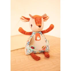 Lilliputiens Jouet stella coucou miroir Brun/Rose