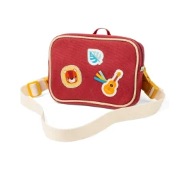 Lilliputiens Junglepochette avec Sangle Rouille