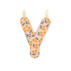 Lilliputiens Lettre Y Phosphorescente Rose/ Jaune/ Blanc 01 mois