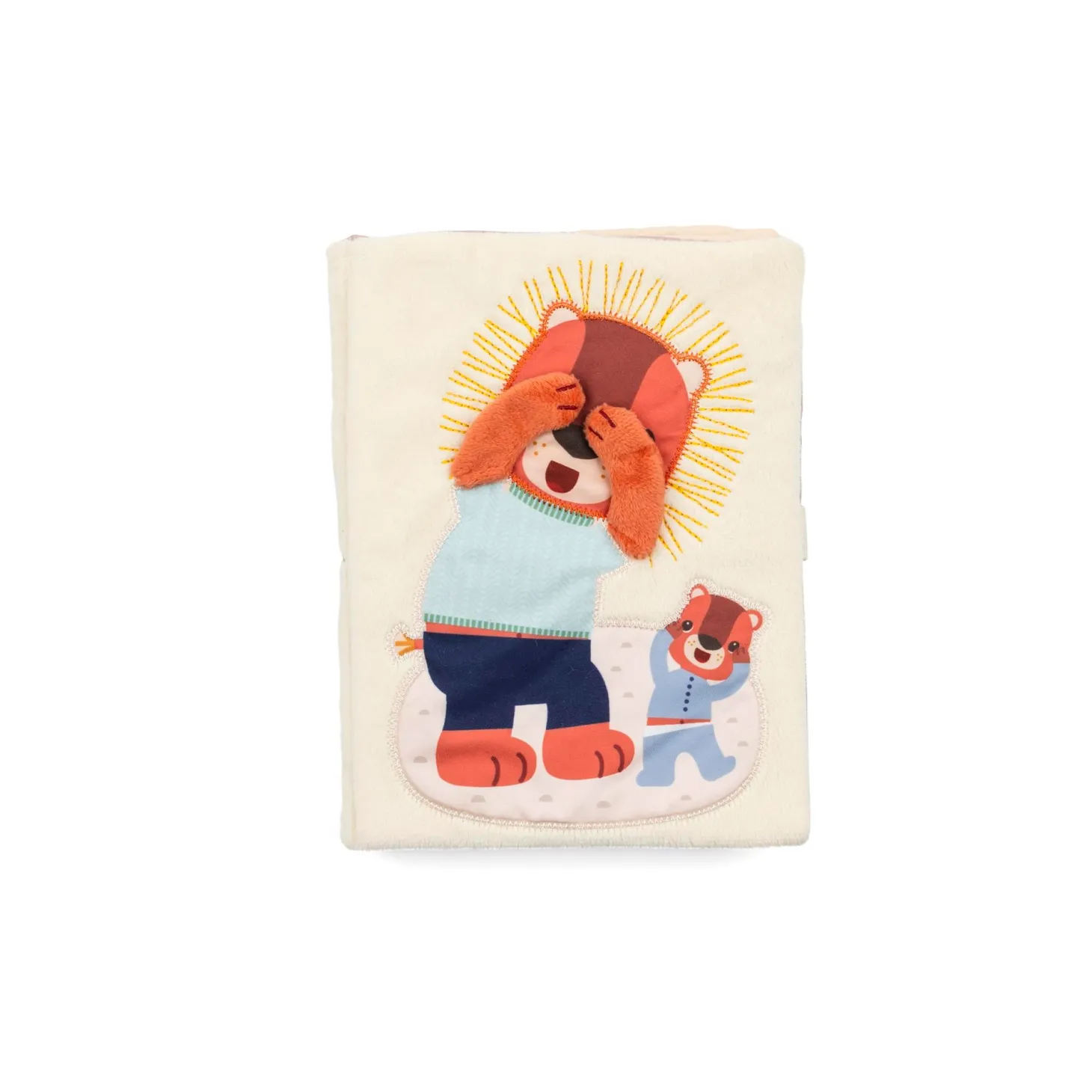 Lilliputiens Livre Cache-Cache Jack Multicolore