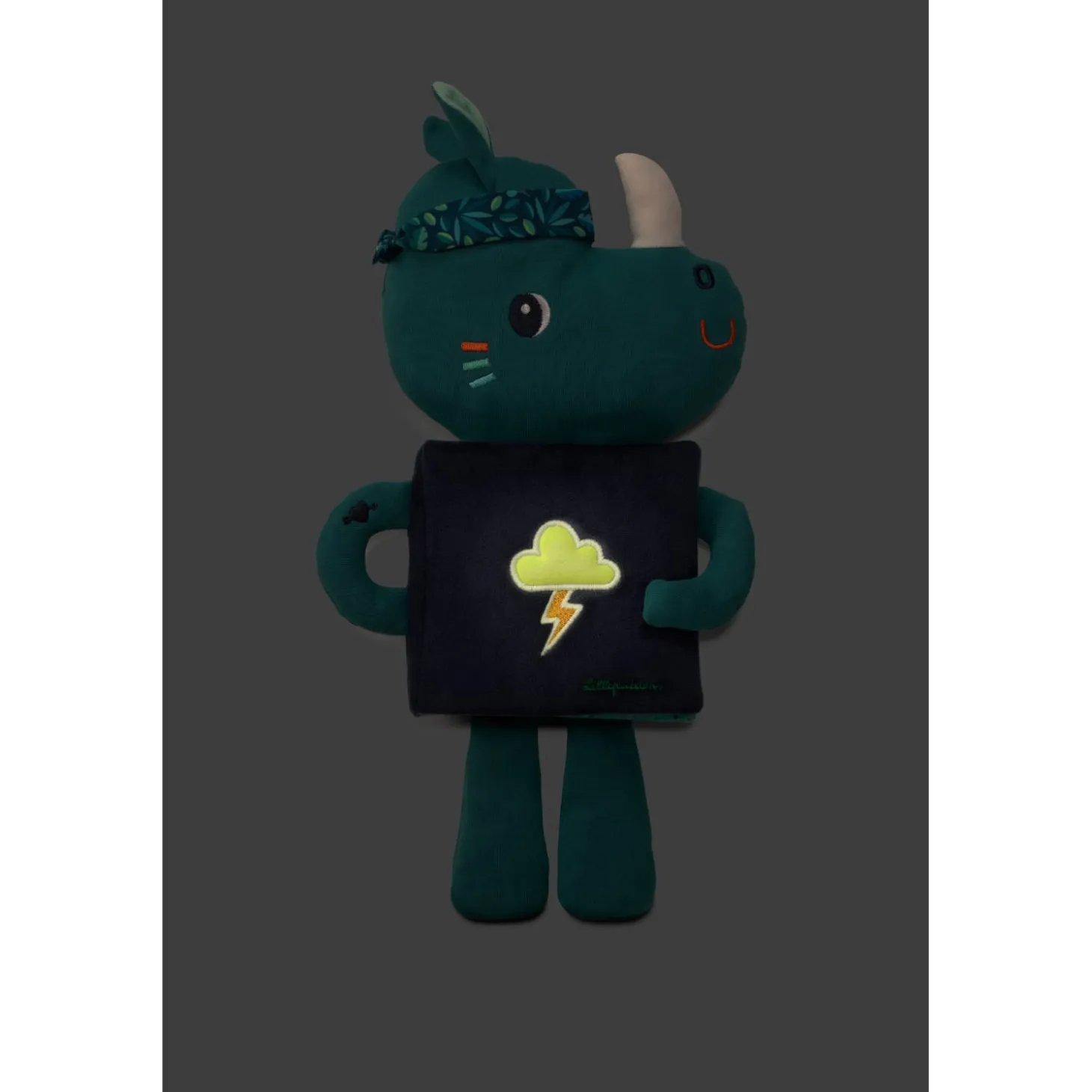 Lilliputiens Livre doudou Marius Bleu