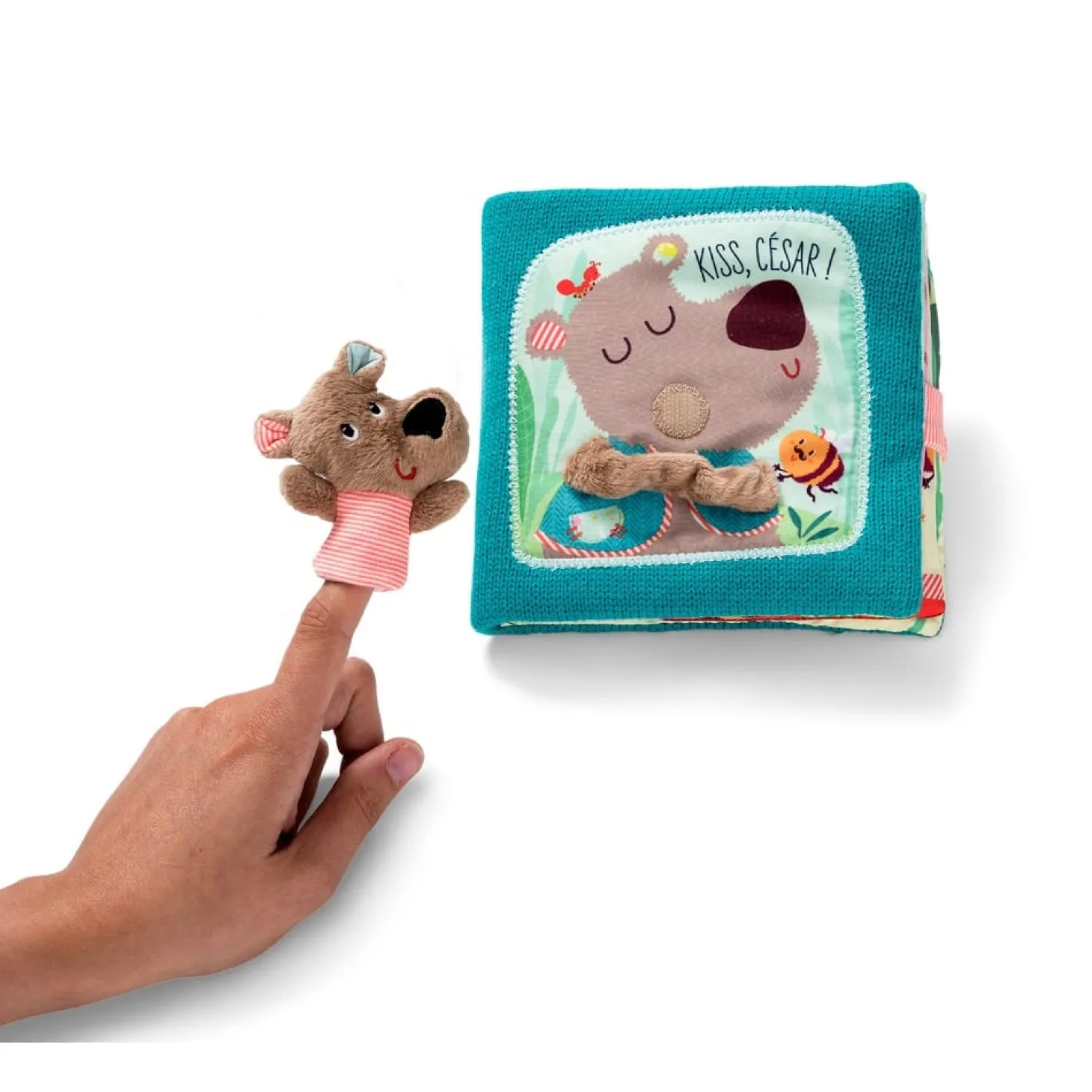 Lilliputiens Livre d'éveil César