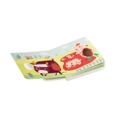 Lilliputiens Livre tactile et sonore Funky farm Multicolore