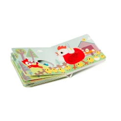 Lilliputiens Livre tactile et sonore Funky farm Multicolore