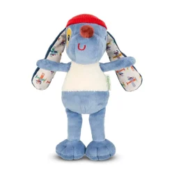 Lilliputiens                    Peluche Caline Jules    Bleu/ Blanc/ Rouge