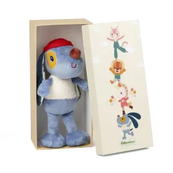 Lilliputiens                    Peluche Caline Jules    Bleu/ Blanc/ Rouge