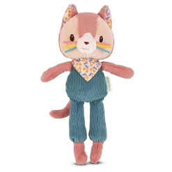 Lilliputiens Peluche Caline Jeanne Rose/ Bleu