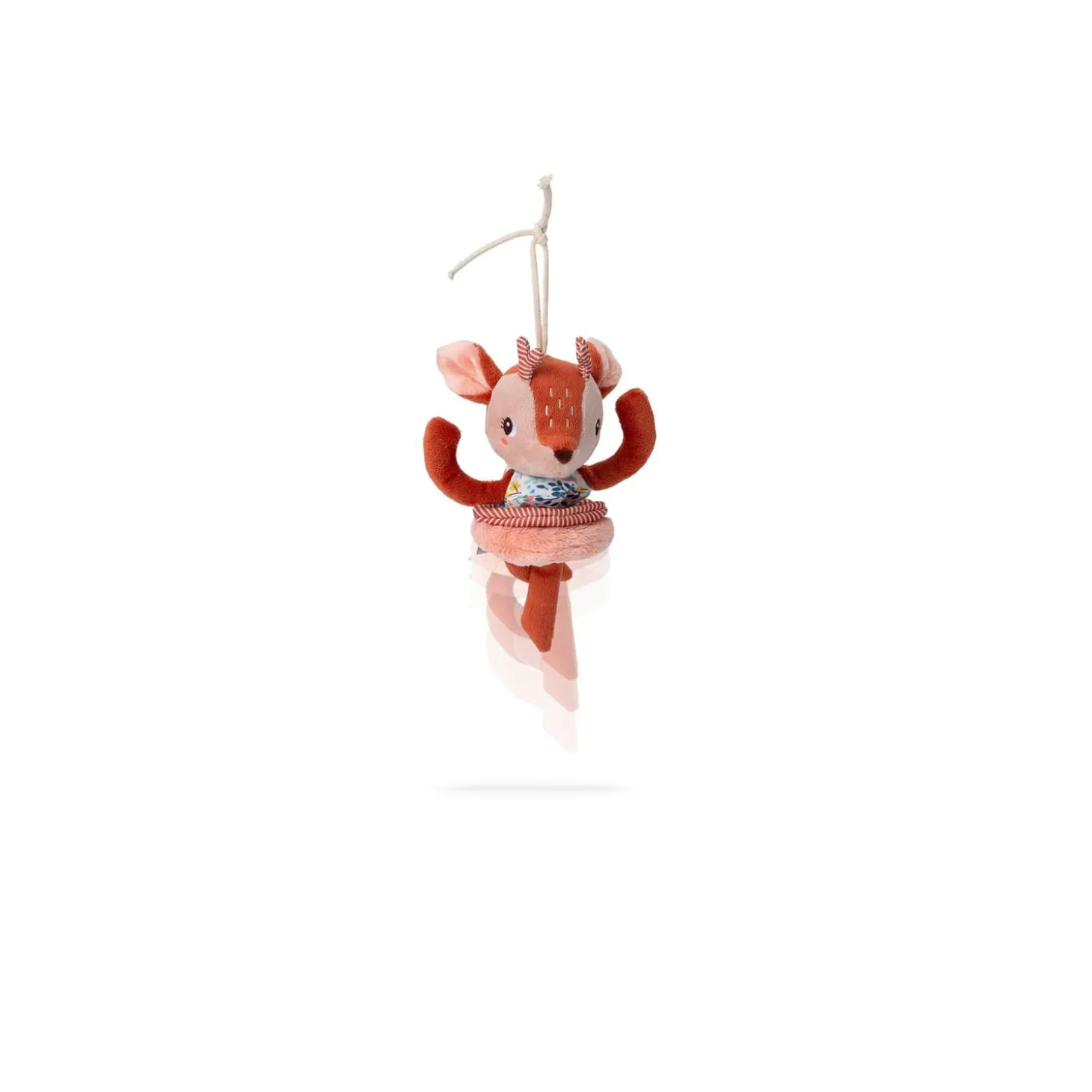 Lilliputiens Peluche d'activité stella mini dansant Brun/Rose
