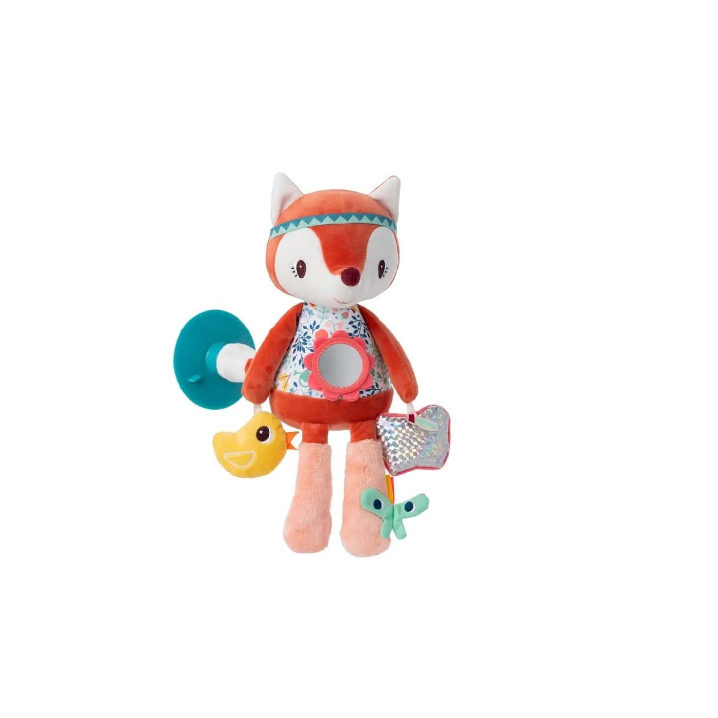 Lilliputiens Peluche d'activités nomade Alice Multicolore