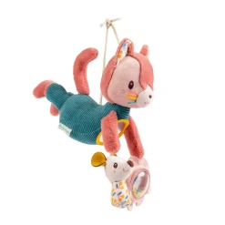 Lilliputiens Peluche Jeanne Acti-Nomade Rose 03 mois
