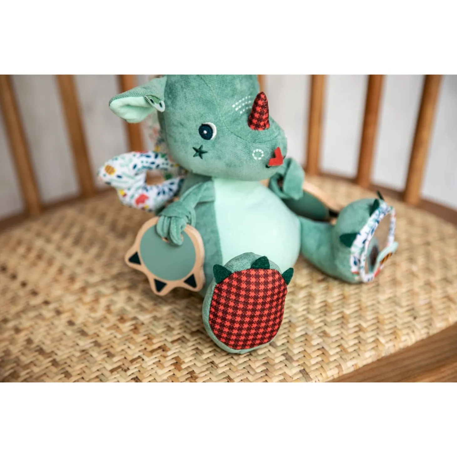 Lilliputiens Peluche multi-activités Joe