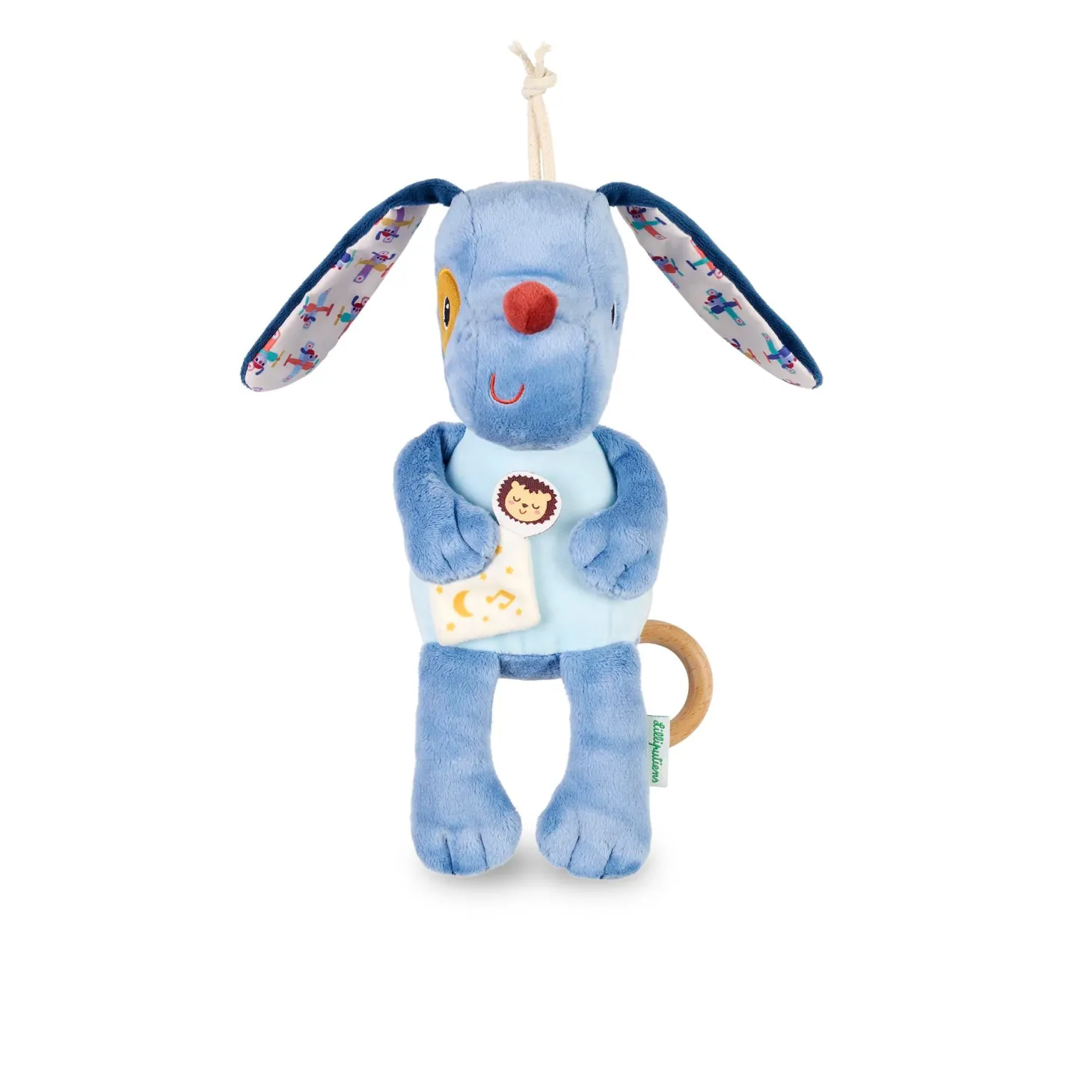 Lilliputiens Peluche Musicale Phosphorescente Jules Bleu