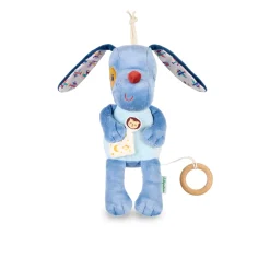 Lilliputiens                    Peluche Musicale Phosphorescente Jules    Bleu