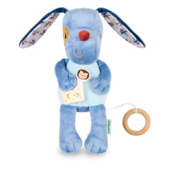 Lilliputiens Peluche Musicale Phosphorescente Jules Bleu