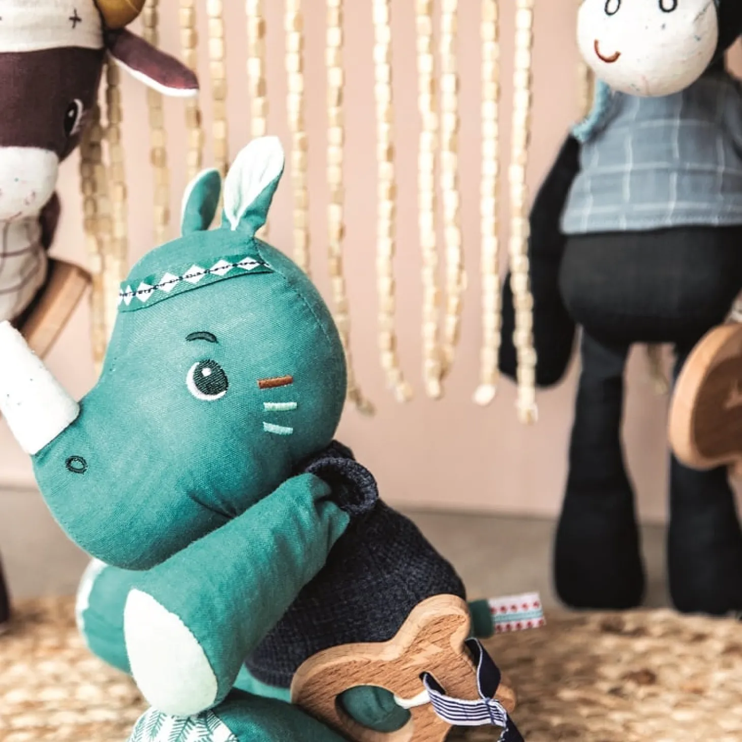 Lilliputiens Peluche Musicale Marius