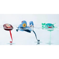Lilliputiens 3 Personnages de Bain Ventouses Jules Multicolore