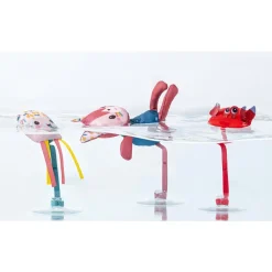 Lilliputiens 3 Personnages de Bain Ventouses Jeanne Multicolore