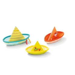 Lilliputiens 3 petits bateaux flottants