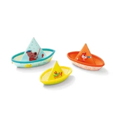 Lilliputiens                    3 petits bateaux flottants
