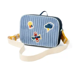 Lilliputiens Pochette Avec Sangle Jules Bleu