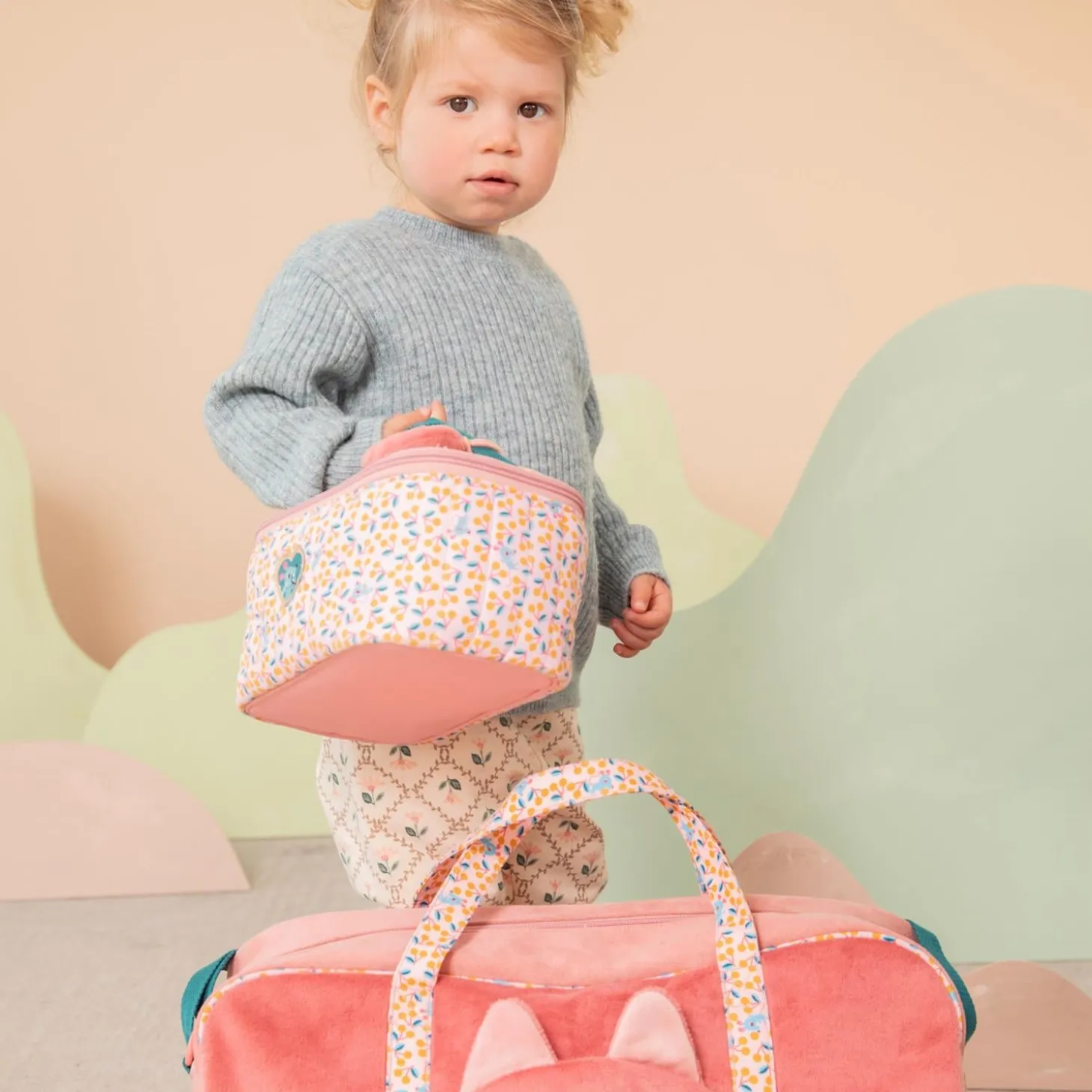 Lilliputiens Sac Week-End Jeanne Rose 03 ans