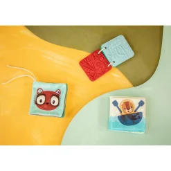 Lilliputiens                    Set de naissance 3 Livres Sensoriels Jungle    Multicolore            03 mois
