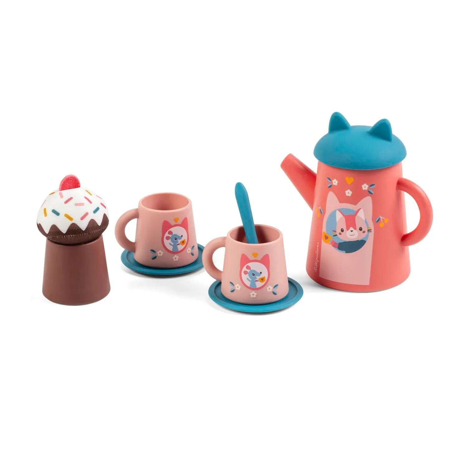 Lilliputiens Set de The Pour Le Bain Jeanne Rose 18 mois