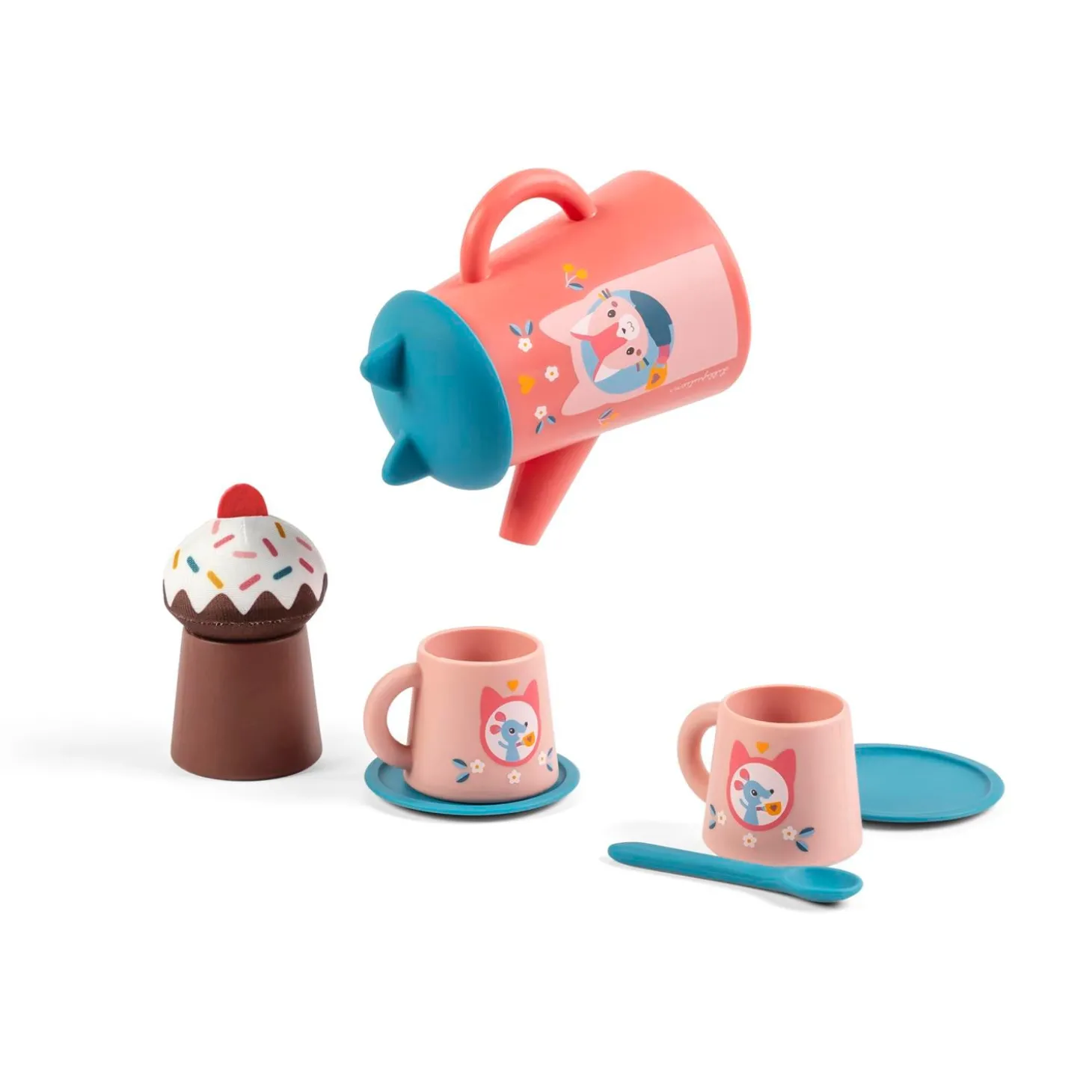 Lilliputiens Set de The Pour Le Bain Jeanne Rose 18 mois