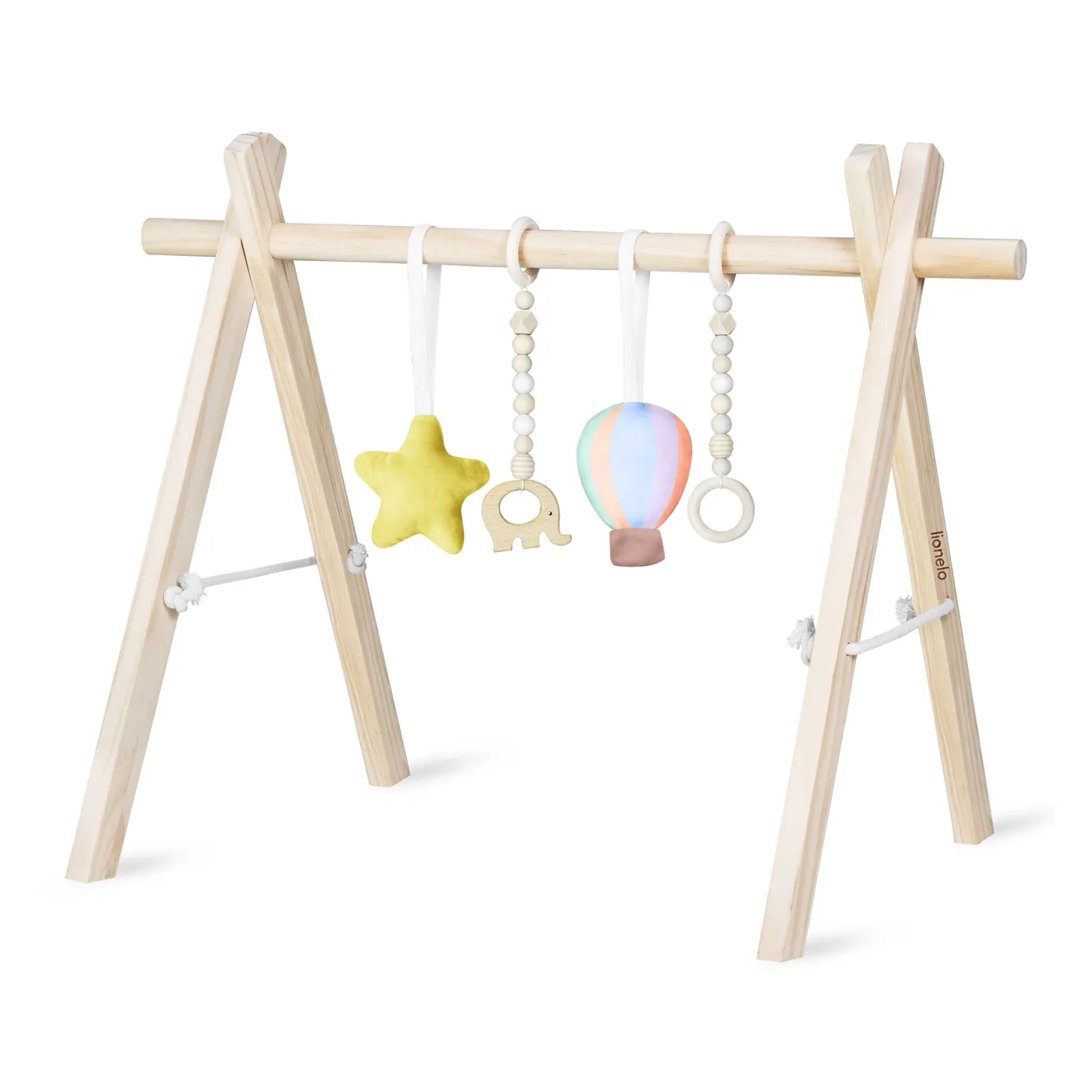 Lionelo Arche d'éveil Anis Natural Wood