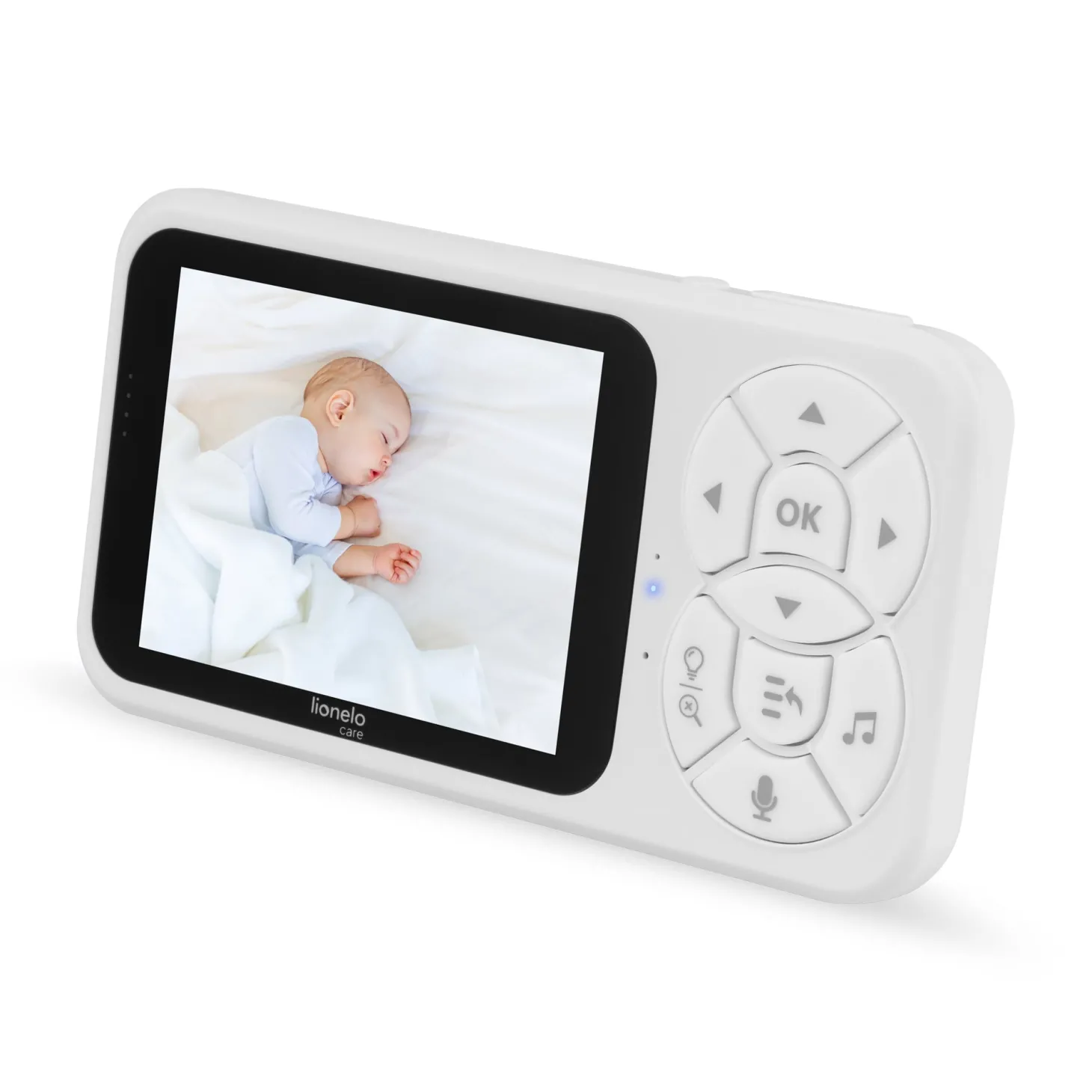 Lionelo Babyphone Babyline 3.4 White