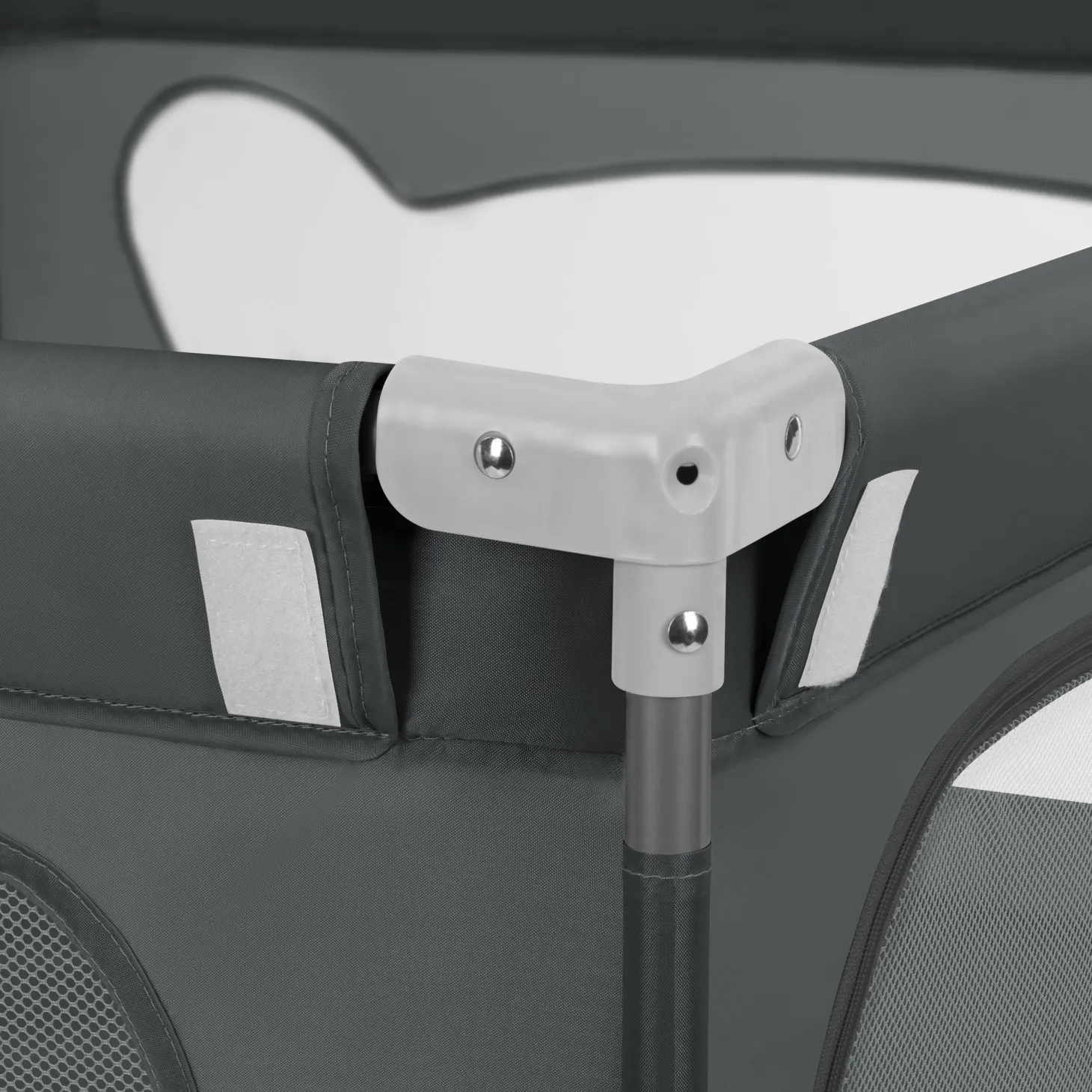 Lionelo Parc bébé Florence Easy Fold Grey Graphite
