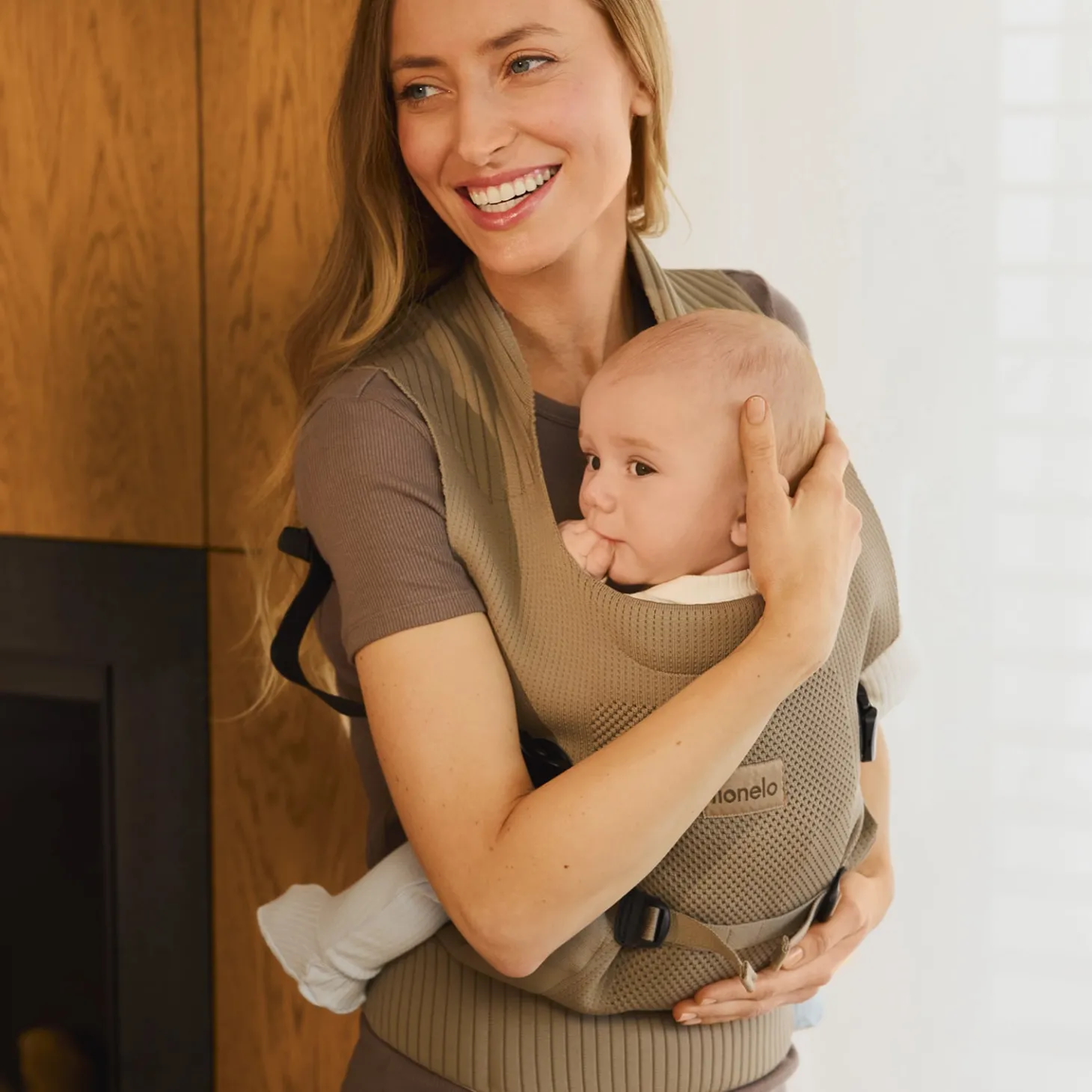 Lionelo Porte-bébé Mabel Beige Taupe