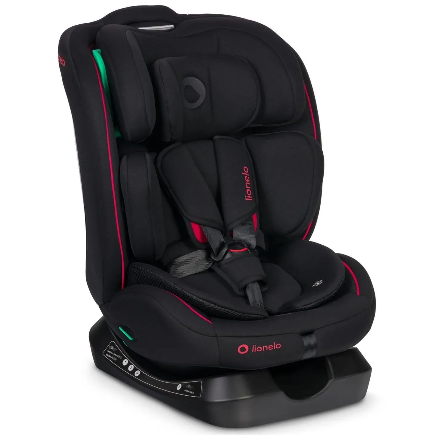 Lionelo Siège Auto Aart I-Size Black Red