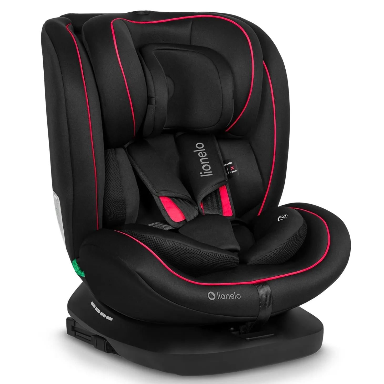 Lionelo Siège Auto Bastiaan I-Size Black Red