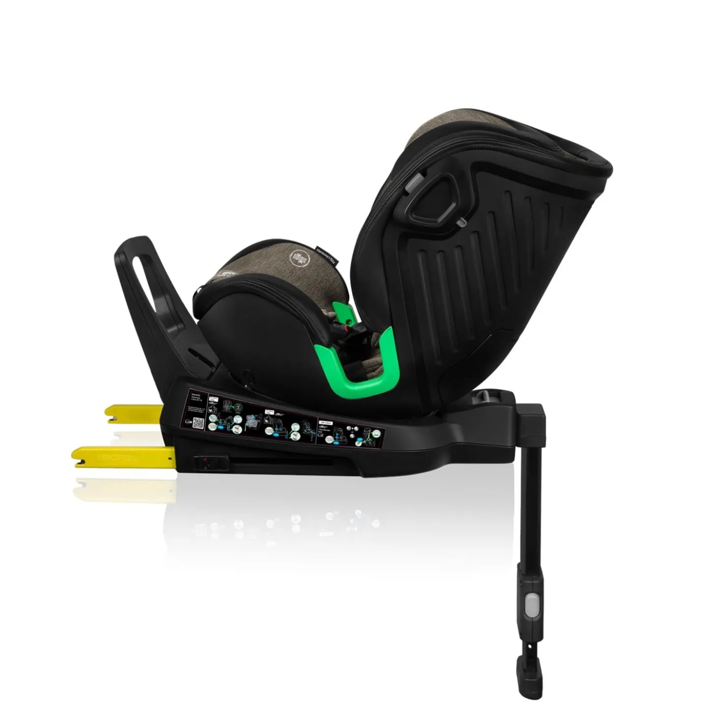 Lionelo Siège auto Harmony i-size Olive Leather