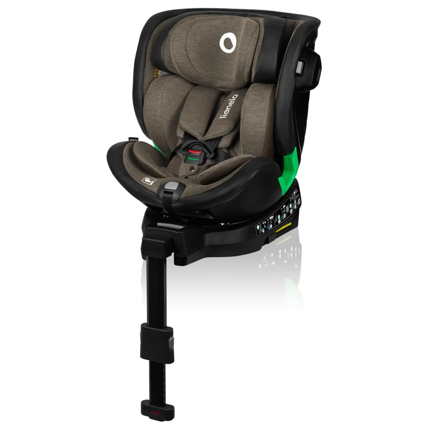 Lionelo Siège auto Harmony i-size Olive Leather
